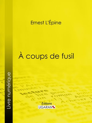 cover image of À coups de fusil
